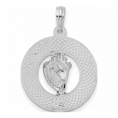 Sterling Silver Marco Island Shell Pendant – view 4
