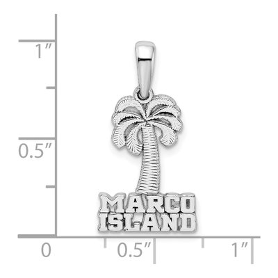 Sterling Silver Palm Tree Pendant – view 5