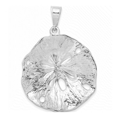 Sterling Silver Sand Dollar Pendant – view 4
