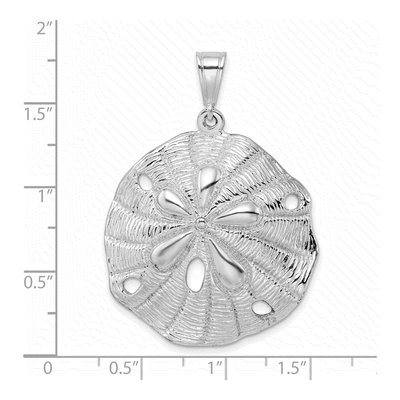 Sterling Silver Sand Dollar Pendant – view 5