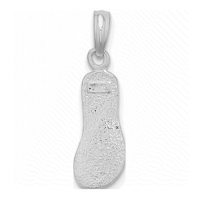Sterling Silver Flip Flop Pendant – view 4