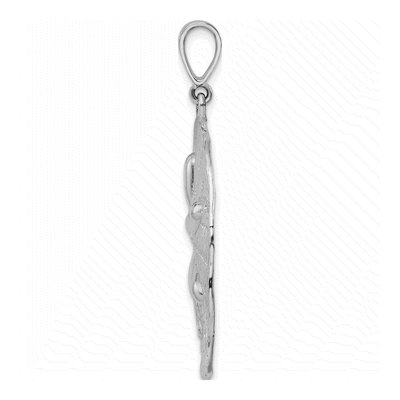Sterling Silver Sand Dollar Pendant – view 3