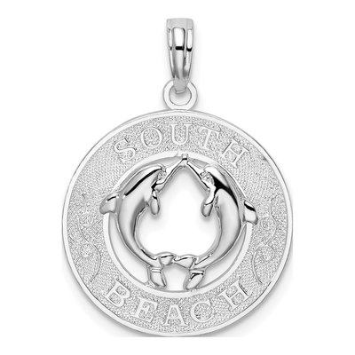 Sterling Silver Dolphin Pendant