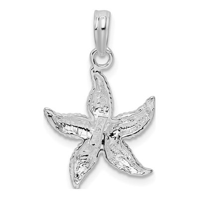 Sterling Silver Starfish Pendant – view 4