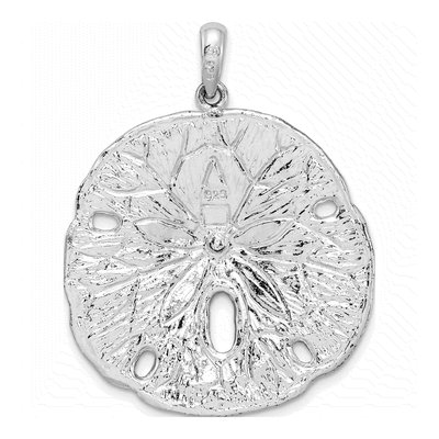 Sterling Silver Sand Dollar Pendant – view 4