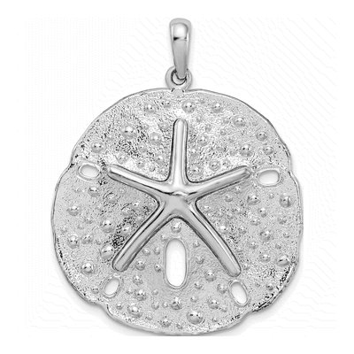 Sterling Silver Sand Dollar Pendant
