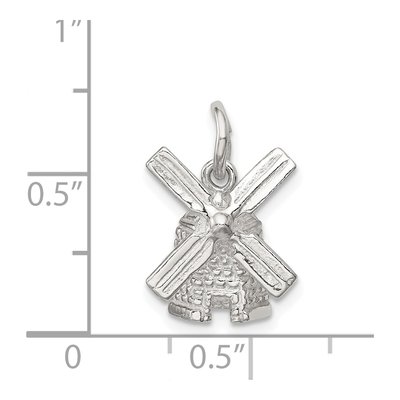 Sterling Silver Windmill Pendant – view 4
