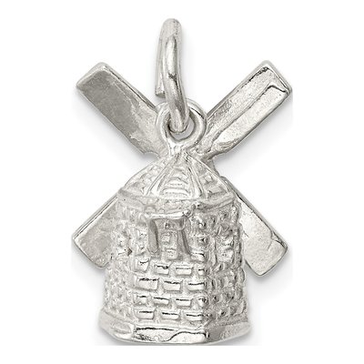 Sterling Silver Windmill Pendant – view 5