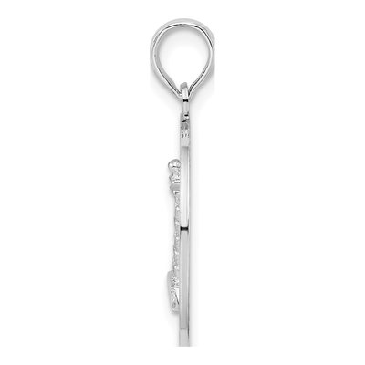Sterling Silver St Augustine Lighthouse Circle Pendant – view 3