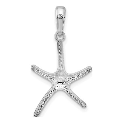 Sterling Silver Starfish Pendant – view 4