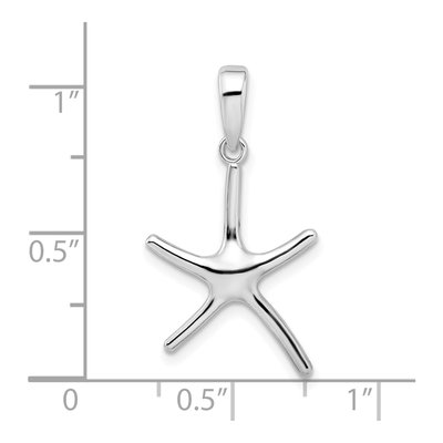 Sterling Silver Starfish Pendant – view 5
