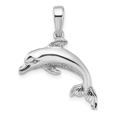 Sterling Silver Dolphin Pendant