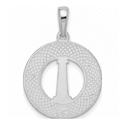 Sterling Silver Cape Cod Lighthouse Pendant – view 4