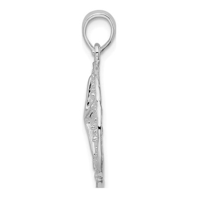 Sterling Silver Sand Dollar Pendant – view 3