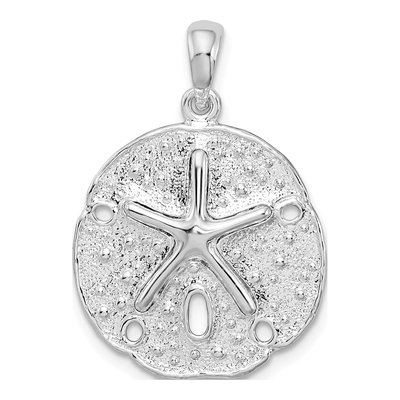 Sterling Silver Sand Dollar Pendant