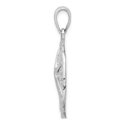 Sterling Silver Sand Dollar Pendant – view 3