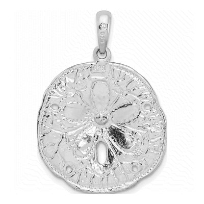 Sterling Silver Sand Dollar Pendant – view 4