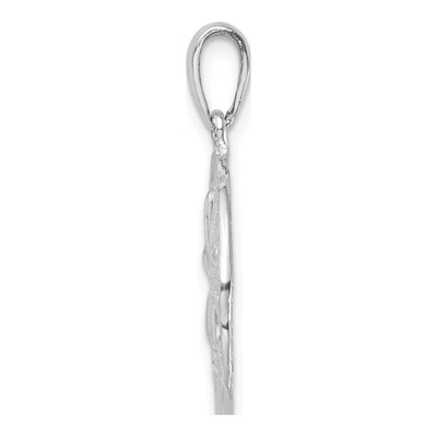 Sterling Silver Sand Dollar Pendant – view 3