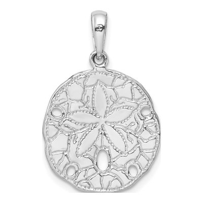Sterling Silver Sand Dollar Pendant – view 4