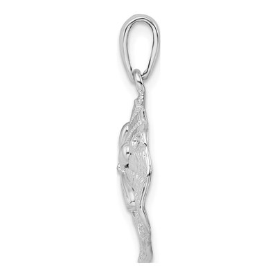 Sterling Silver Sand Dollar Pendant – view 3