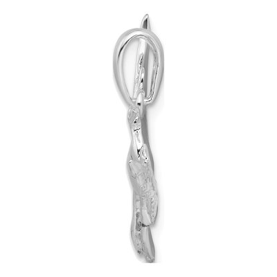 Sterling Silver Egret Bird Pendant – view 3