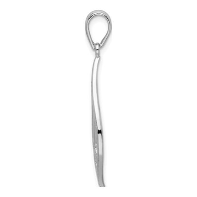 Sterling Silver Celtic Knot Teardrop Pendant – view 3