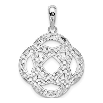 Sterling Silver Celtic Eternity Knot Pendant – view 4
