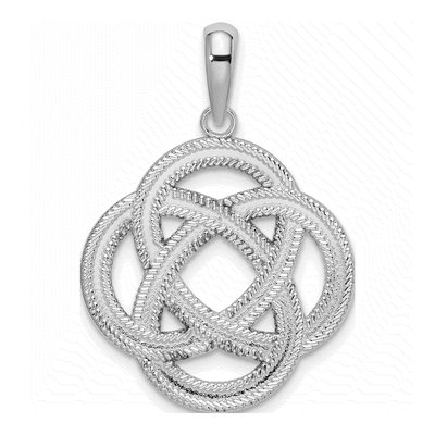 Sterling Silver Celtic Eternity Knot Pendant