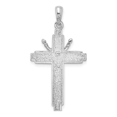 Sterling Silver Crucifix Pendant – view 4