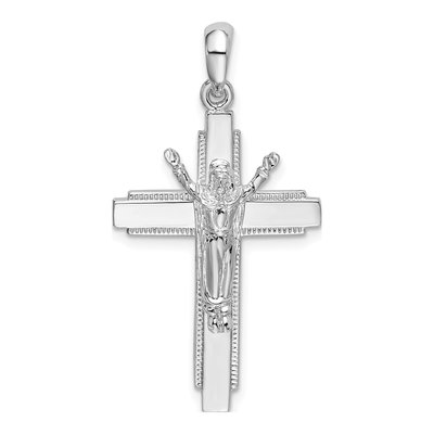 Sterling Silver Crucifix Pendant