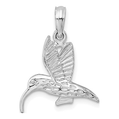 Sterling Silver Hummingbird Pendant