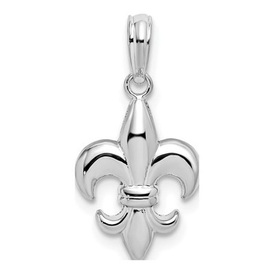Sterling Silver Fleur de Lis Pendant