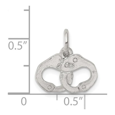 Sterling Silver Handcuffs Pendant – view 4