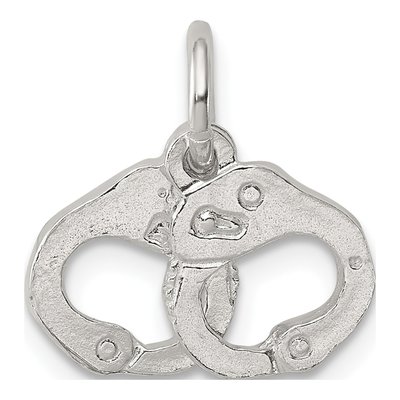 Sterling Silver Handcuffs Pendant