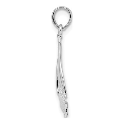 Sterling Silver Sailboat Pendant – view 3