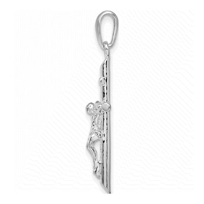 Sterling Silver Crucifix Cross Pendant – view 3