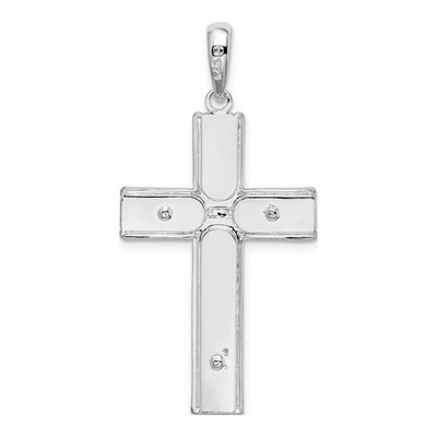 Sterling Silver Crucifix Pendant – view 5