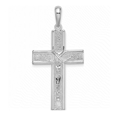 Sterling Silver Crucifix Pendant