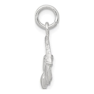 Sterling Silver Claddagh Pendant – view 3