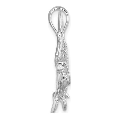 Sterling Silver Tarpon Fish Pendant – view 3