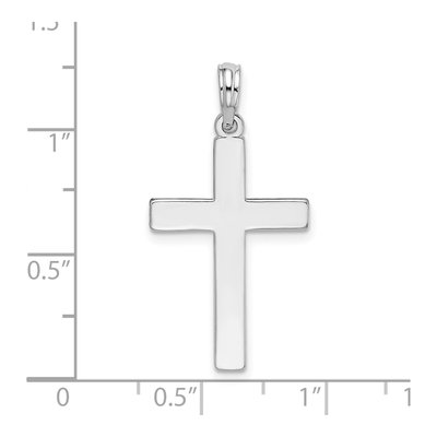 Sterling Silver Latin Cross Pendant – view 4