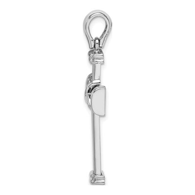 Sterling Silver Latin Cross Pendant – view 2