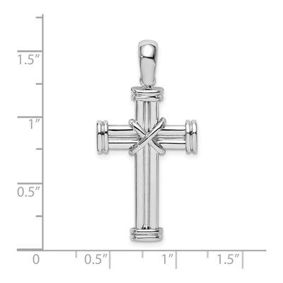 Sterling Silver Latin Cross Pendant – view 3