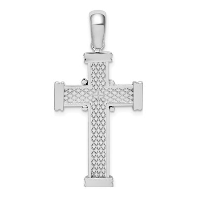 Sterling Silver Latin Cross Pendant – view 4