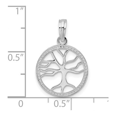 Sterling Silver Tree of Life Pendant – view 4