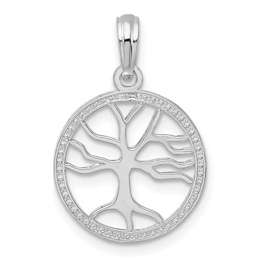 Sterling Silver Tree of Life Pendant – view 5