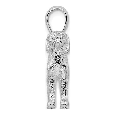 Sterling Silver English Pointer Dog Pendant – view 3