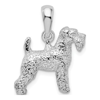 Sterling Silver Welsh Terrier Pendant