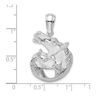 Sterling Silver Horse Foal Pendant – view 4