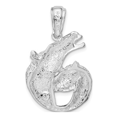 Sterling Silver Horse Foal Pendant – view 5